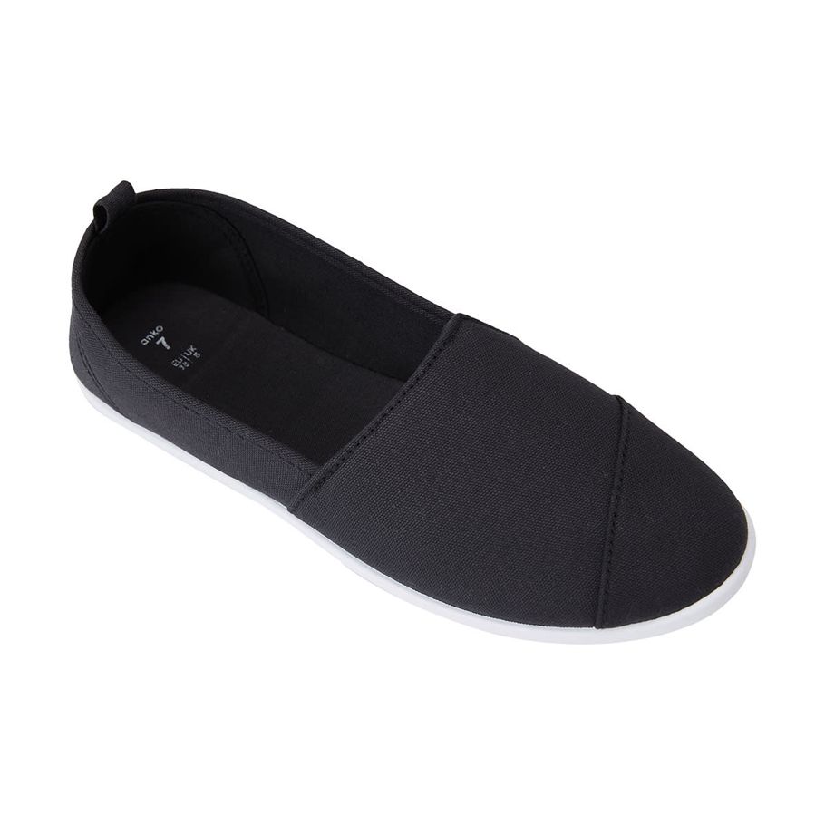 Canvas Slip On Sneakers