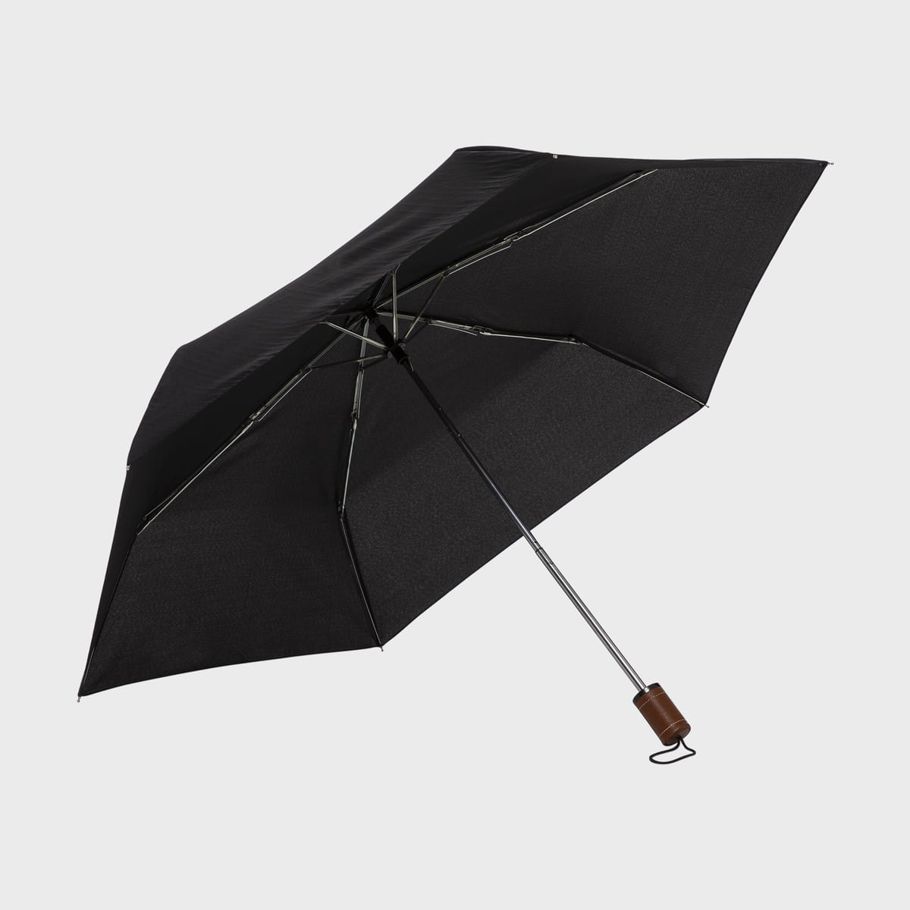 PU Handle Umbrella - Black